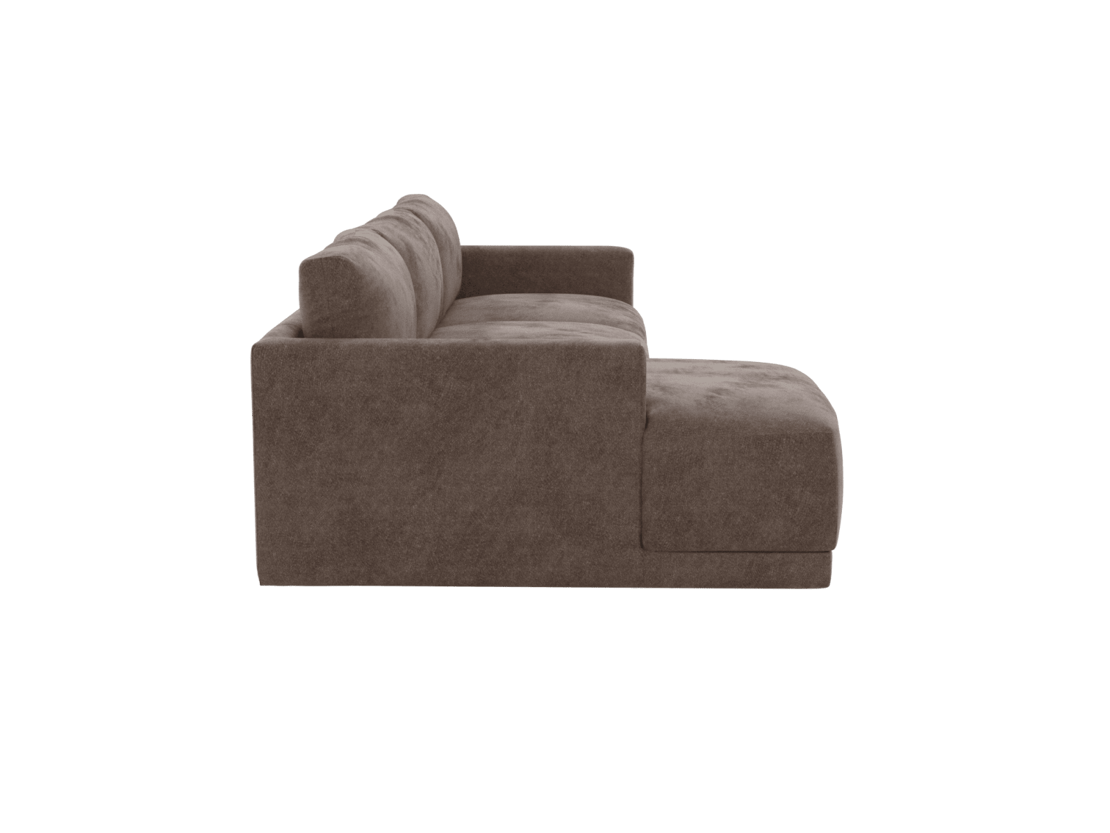 Haven Muse Mink 3 Seater Chaise Sofa color Muse Mink