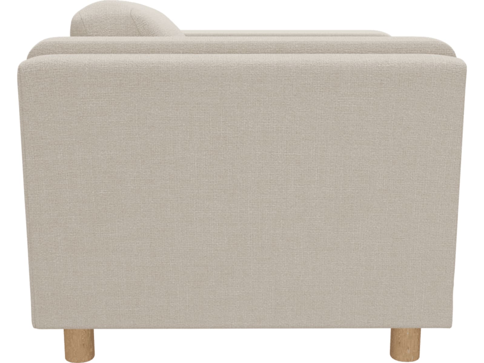 Hayes Santa Fe Sand Armchair color Santa Fe Sand