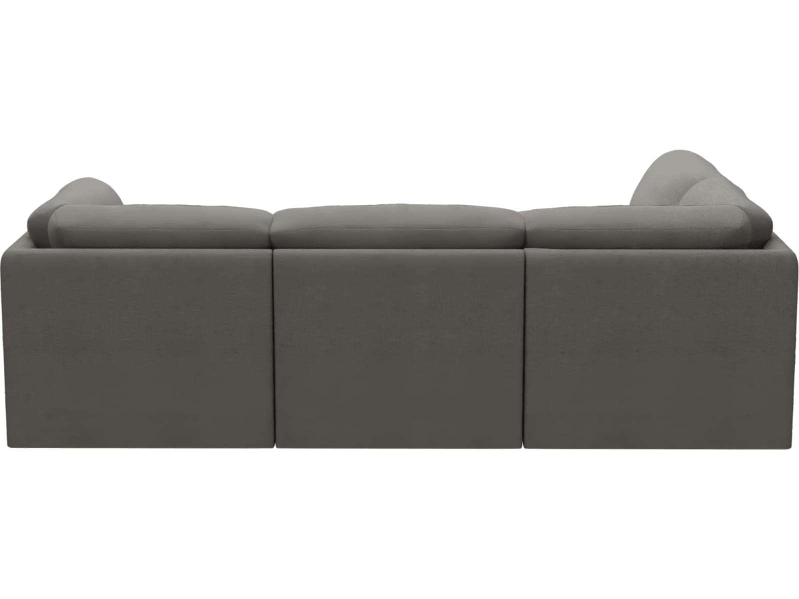Emily Modular Sofa Isla Soft Grey - 5 Piece color Isla Soft Grey