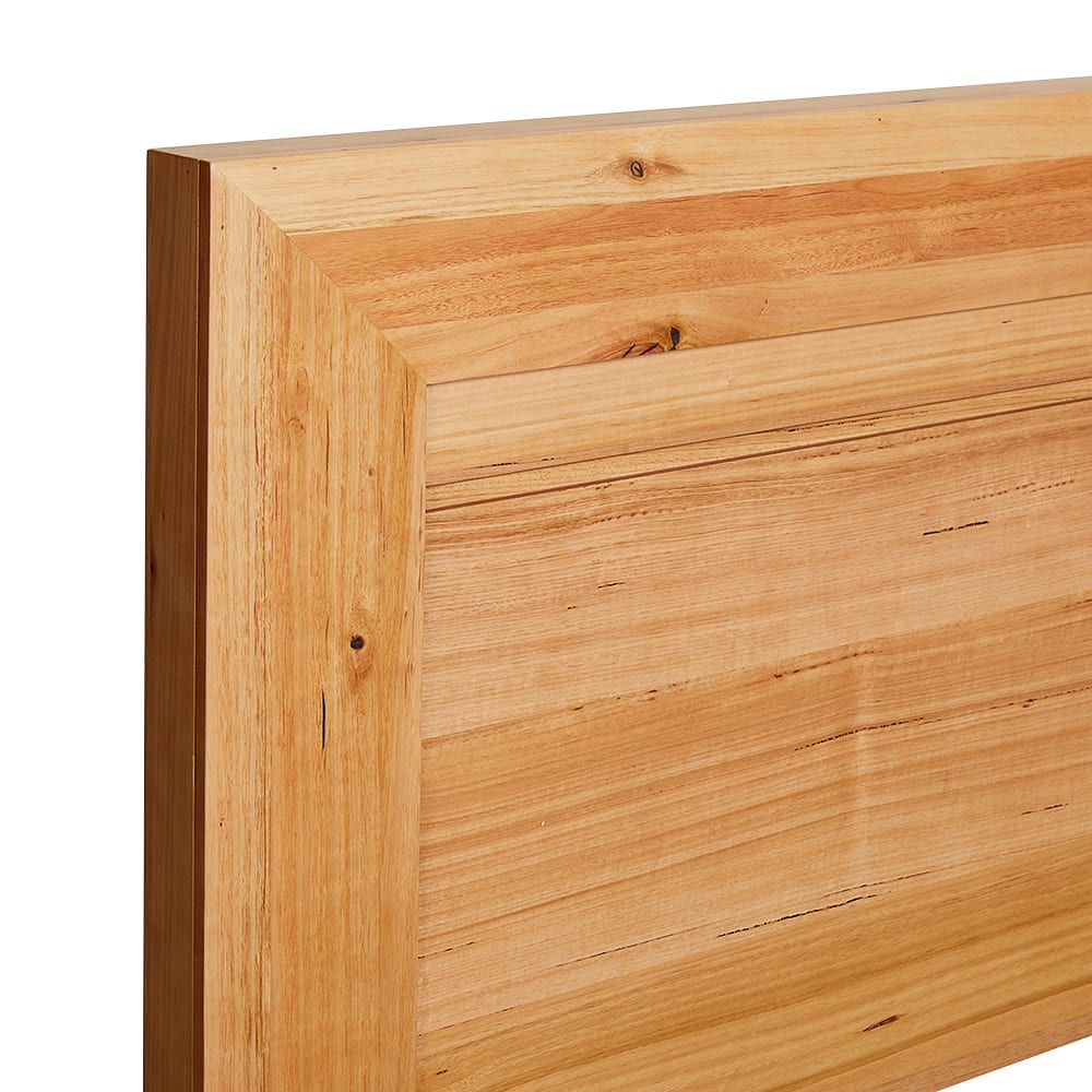 Bellambi  Natural Messmate Gas Lift Storage Bed Frame color Natural