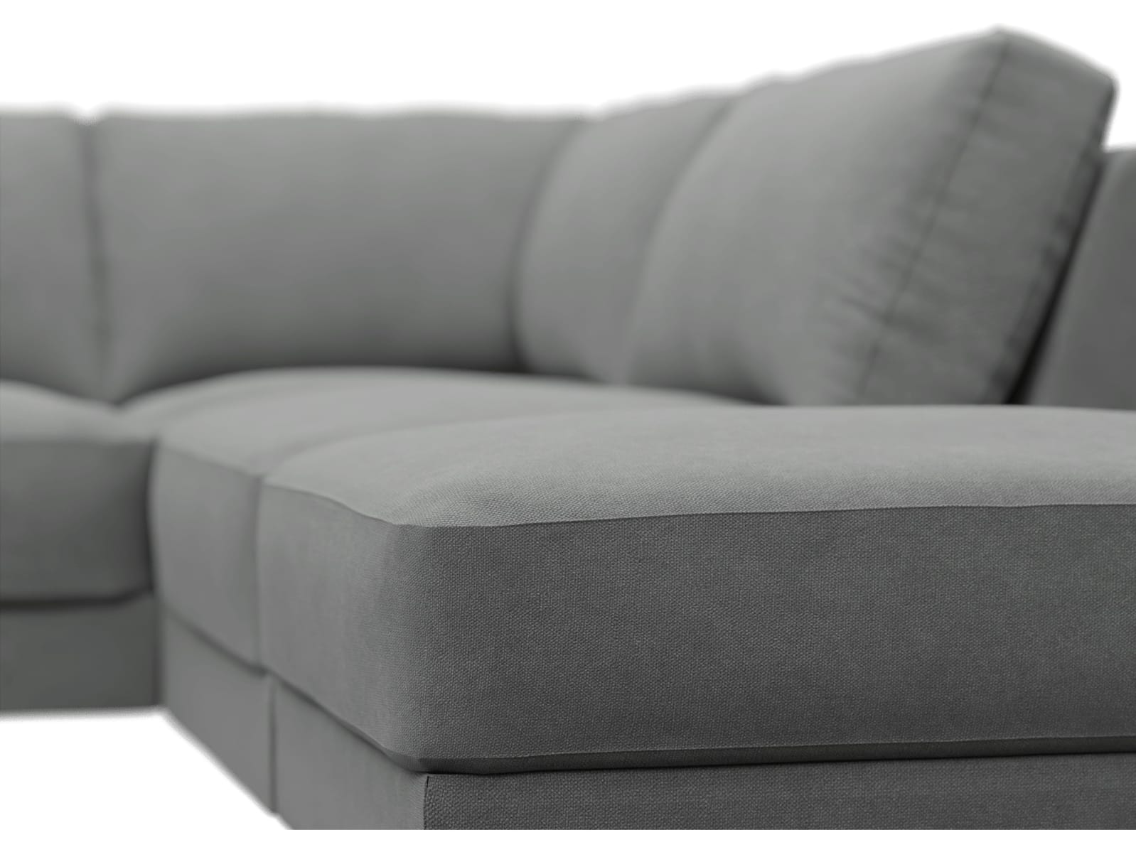 Monica Maya Flint Sofa - 5 Seater RAF Terminal color Maya Flint