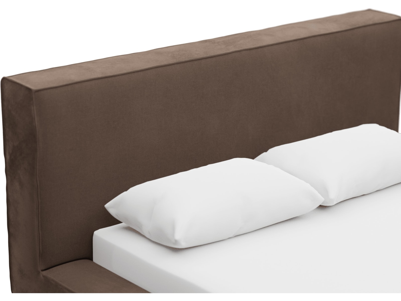 Riley Muse Chocolate Bed Frame color Muse Chocolate