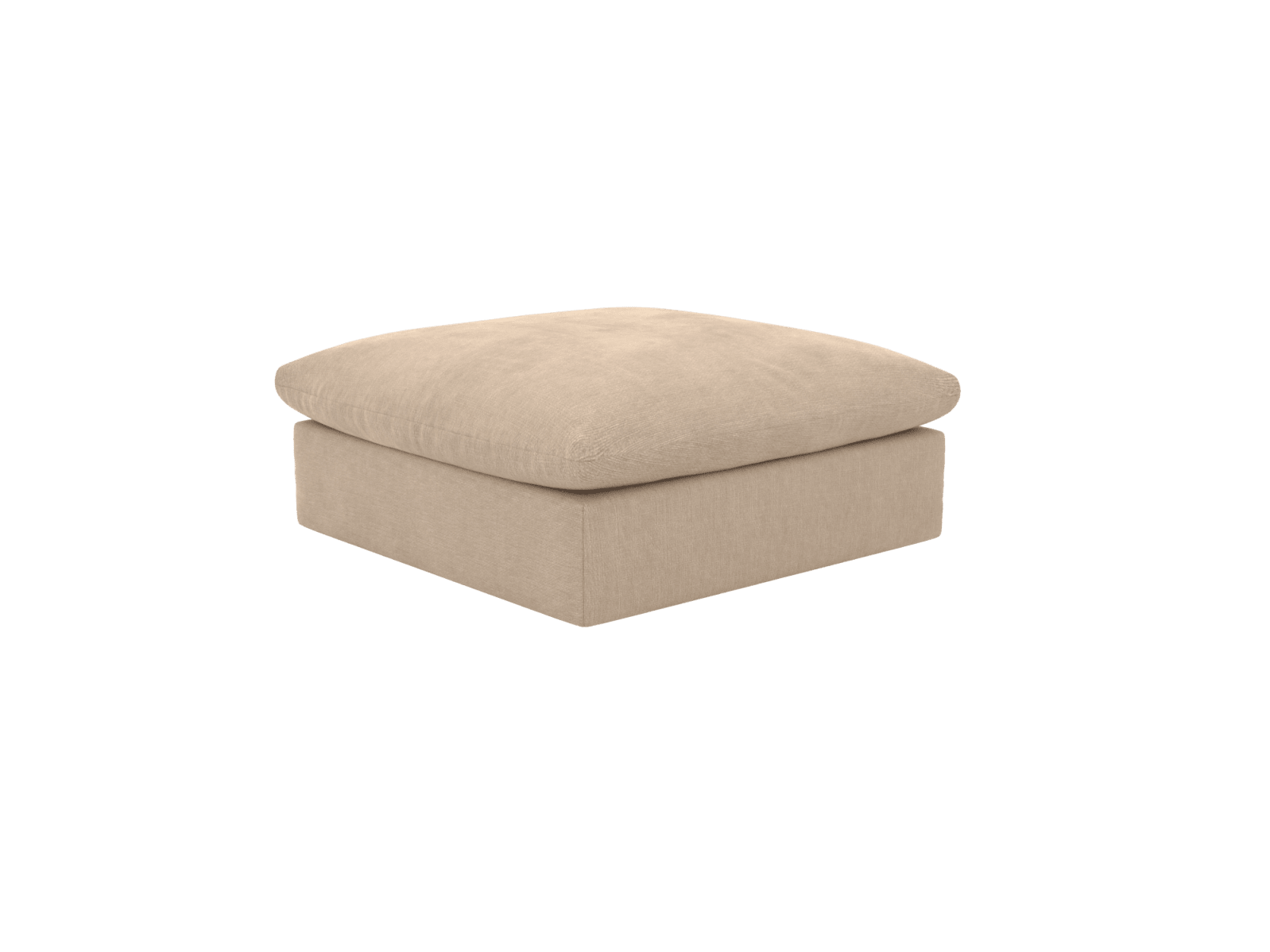 Willow Muse Driftwood Ottoman color Muse Driftwood