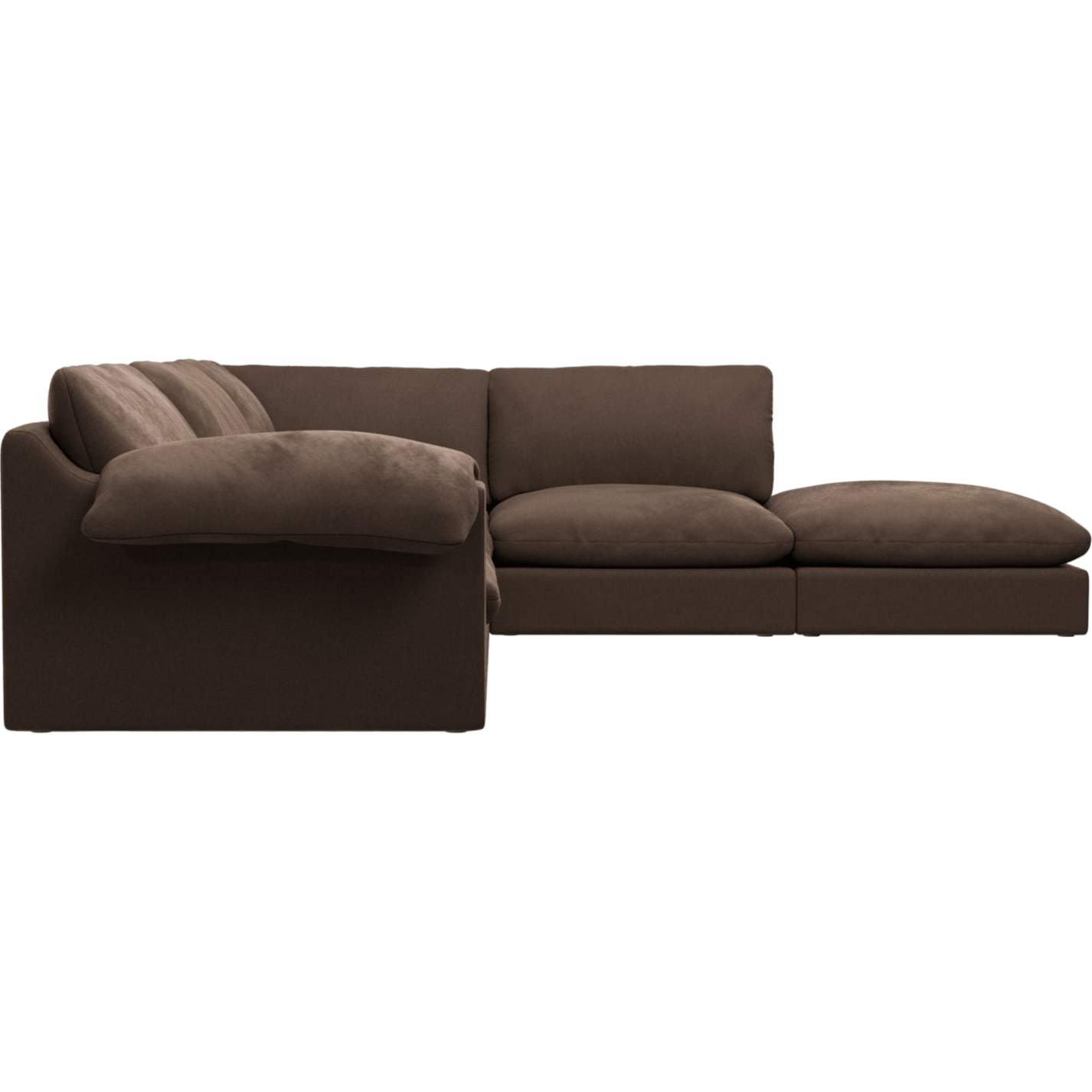Ludlow Muse Chocolate Sofa - 5 Seater RAF Terminal color Muse Chocolate