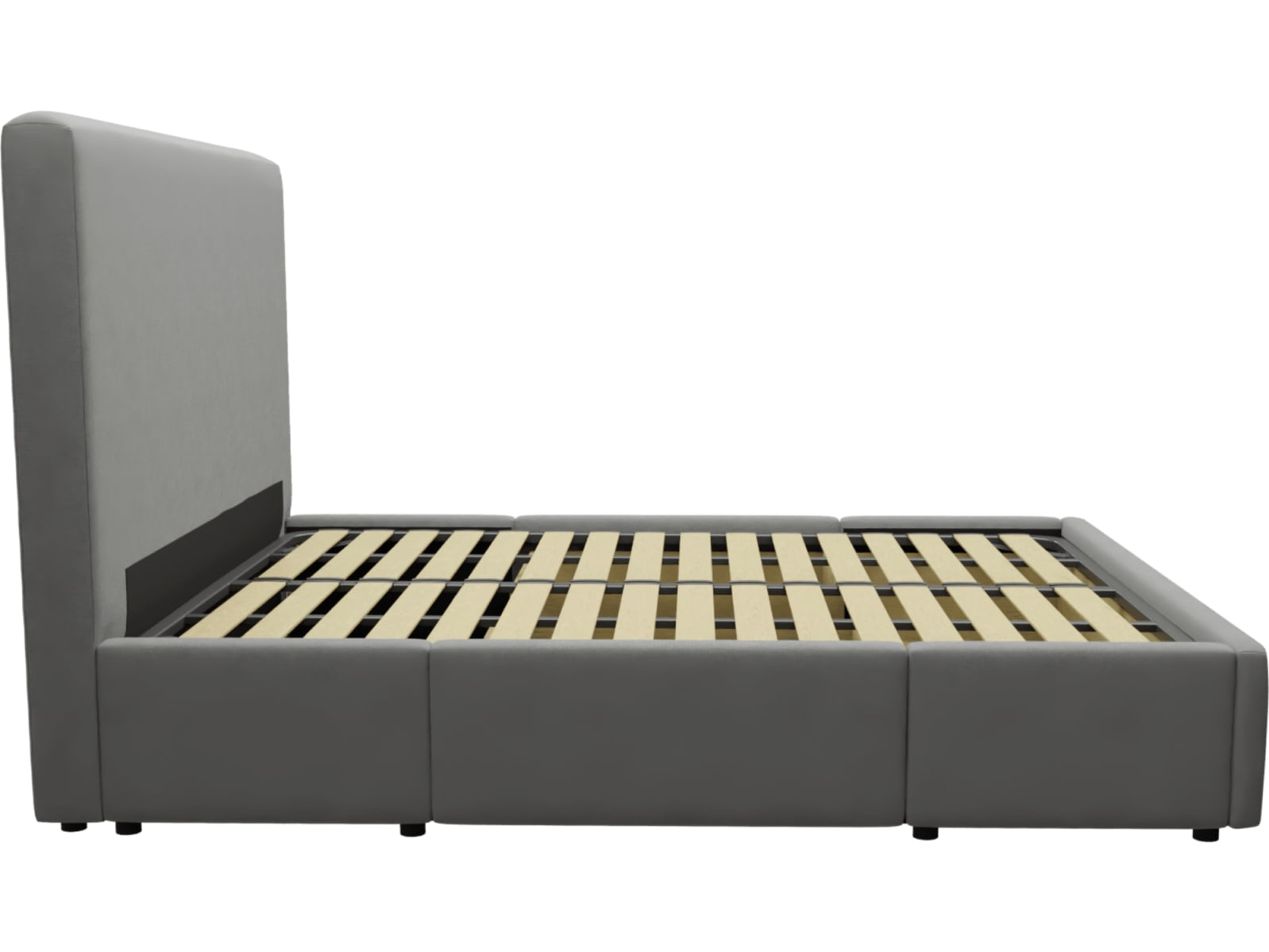 Aria Drawer Bed Maya Flint color Maya Flint