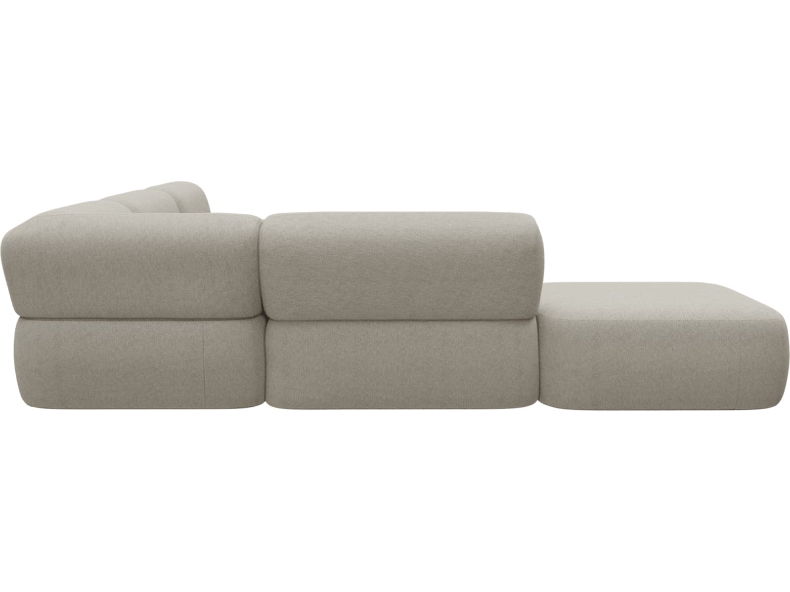 Beckett Noa Desert Modular Sofa - 6 Piece color Noa Desert
