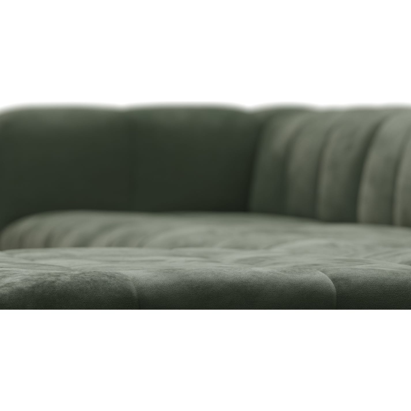 Lucello Muse Forest Modular Sofa with Ottoman - 5 Piece color Muse Forest