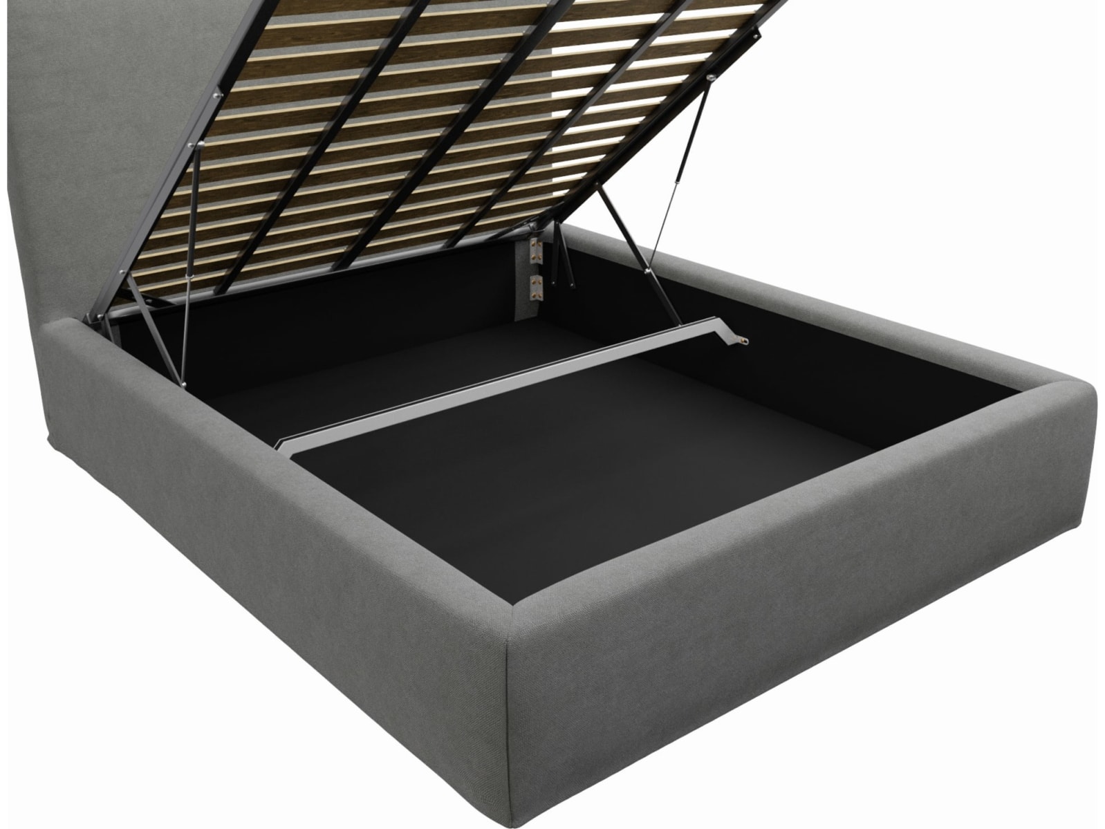 Willow Gas Lift Bed Maya Flint color Maya Flint