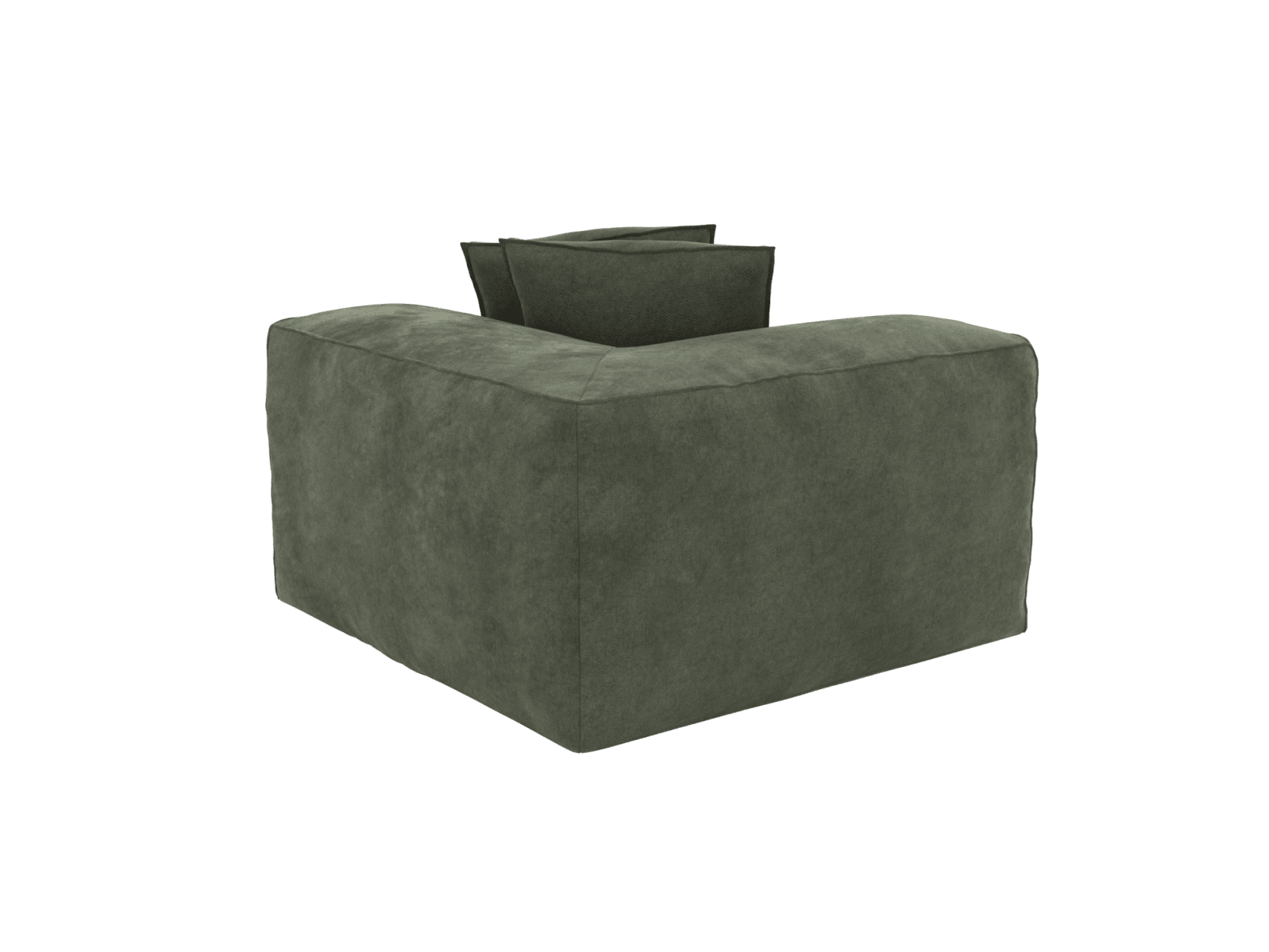 Riley Muse Forest Corner Sofa Module color Muse Forest