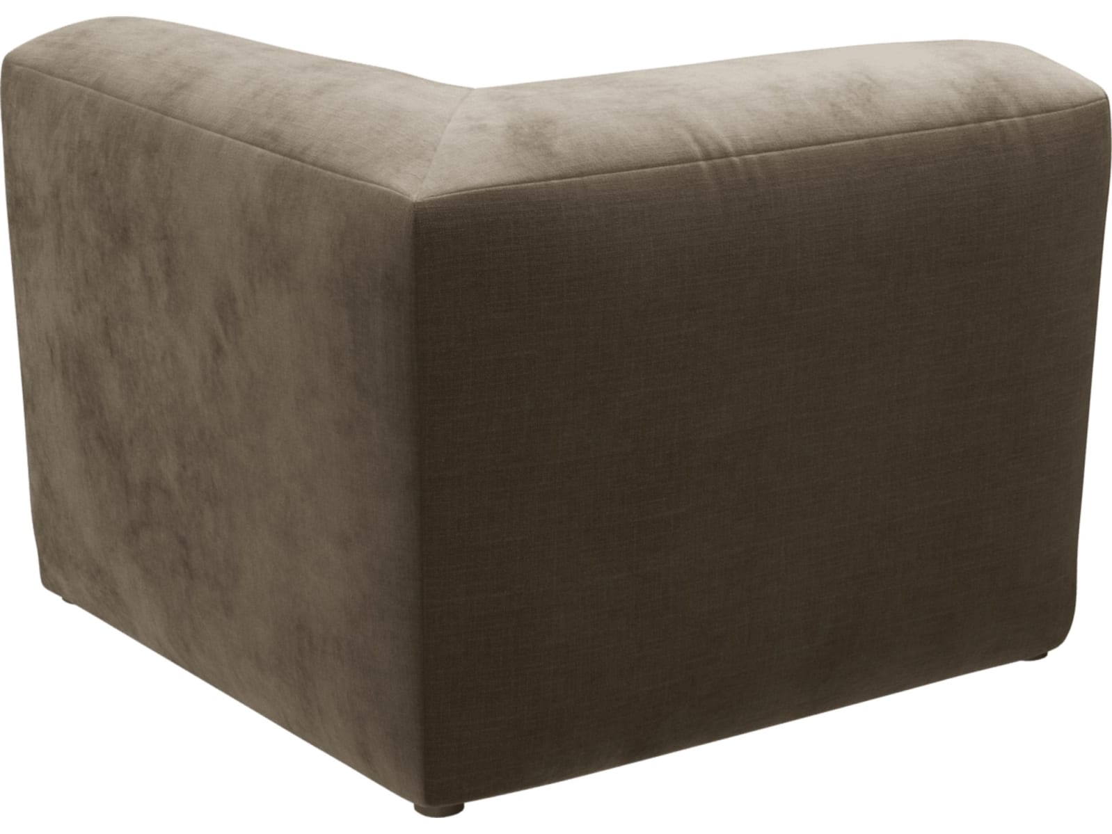 Copenhagen Tribute Walnut Square Corner Chair Sofa Module color Tribute Walnut
