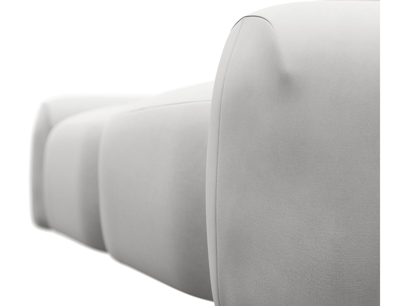 Beckett Muse Frost Modular Sofa - 2 Seater color Muse Frost