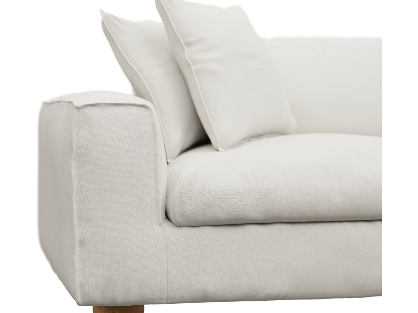 Tully Tribute Ice Left Arm Facing Chair Module color Tribute Ice
