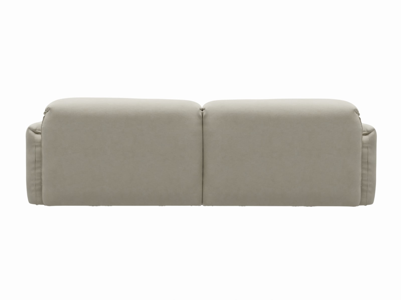 Clarence Muse Flax Sofa - 4 Seater color Muse Flax