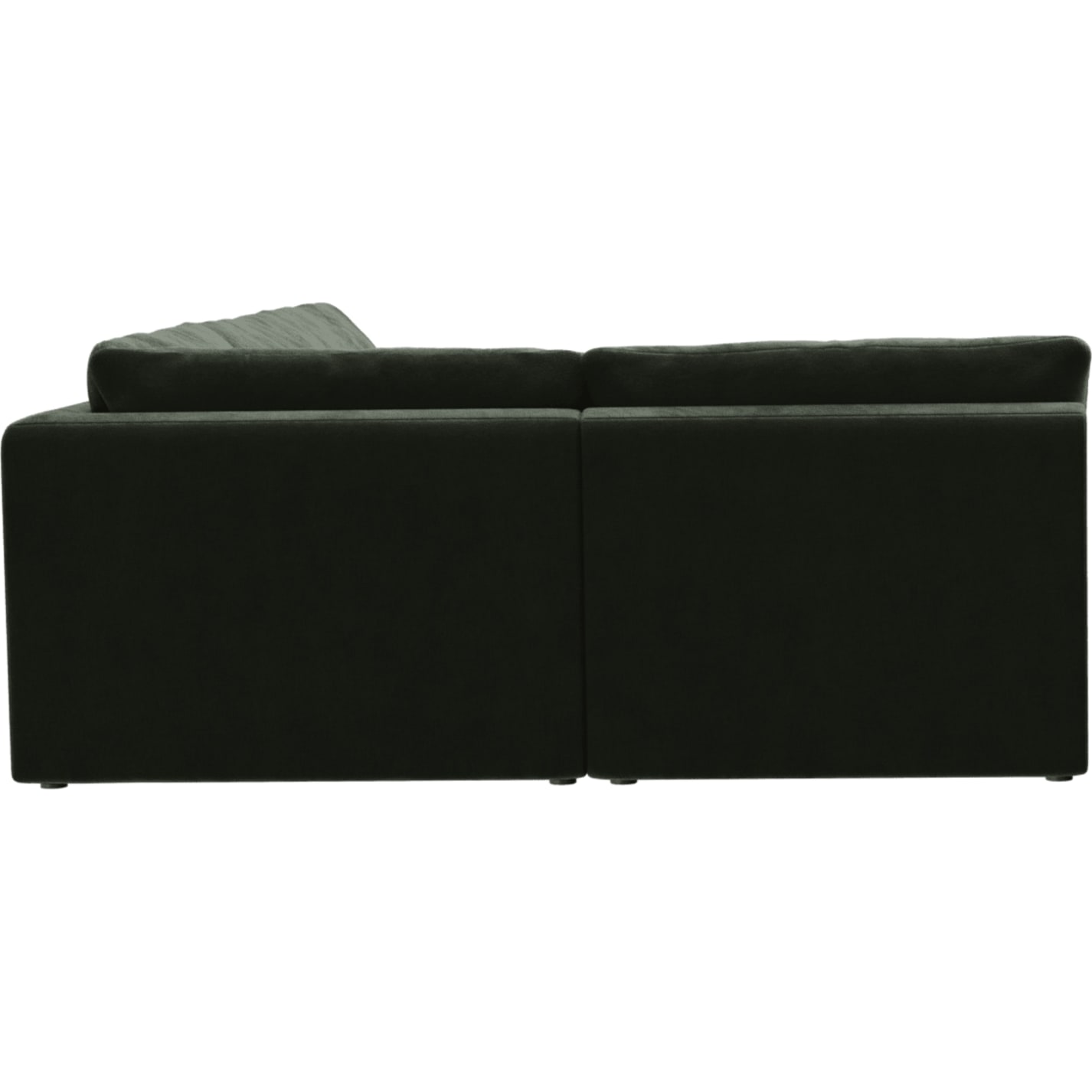 Ludlow Muse Forest Sofa - 4 Seater LAF Terminal color Muse Forest