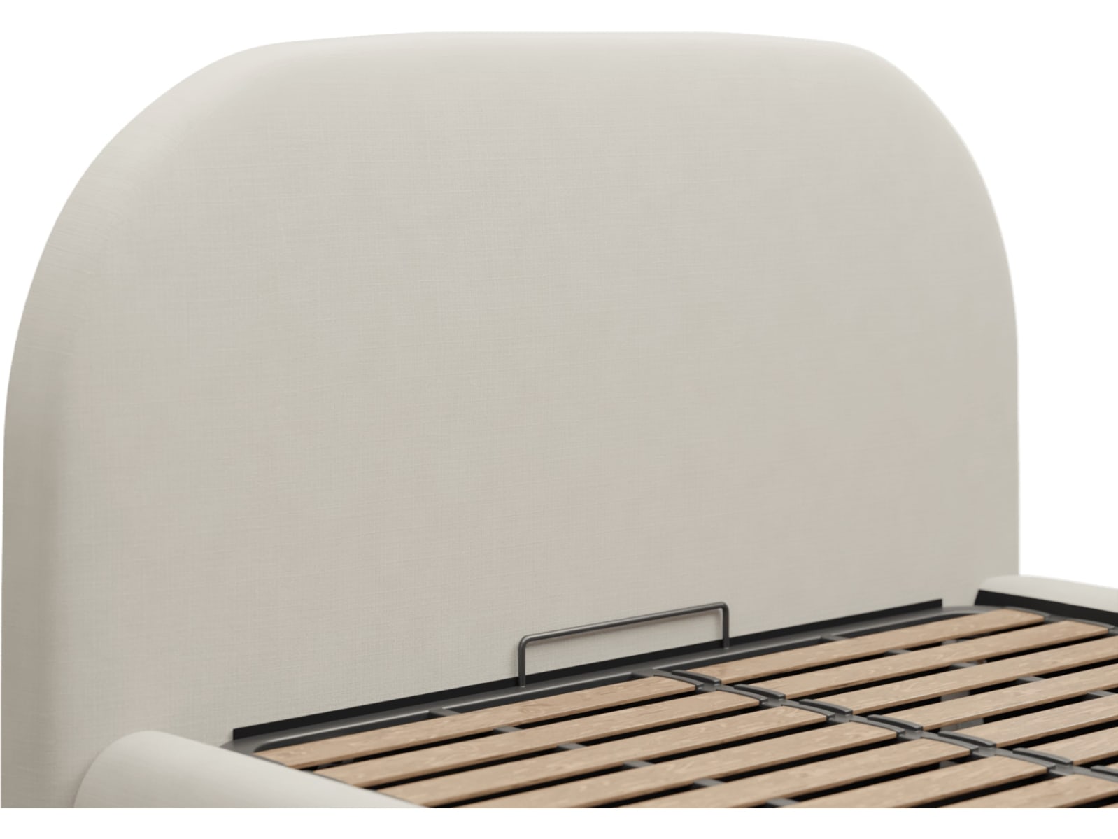 Capri Gas Lift Bed Toorak Pearl color Toorak Pearl