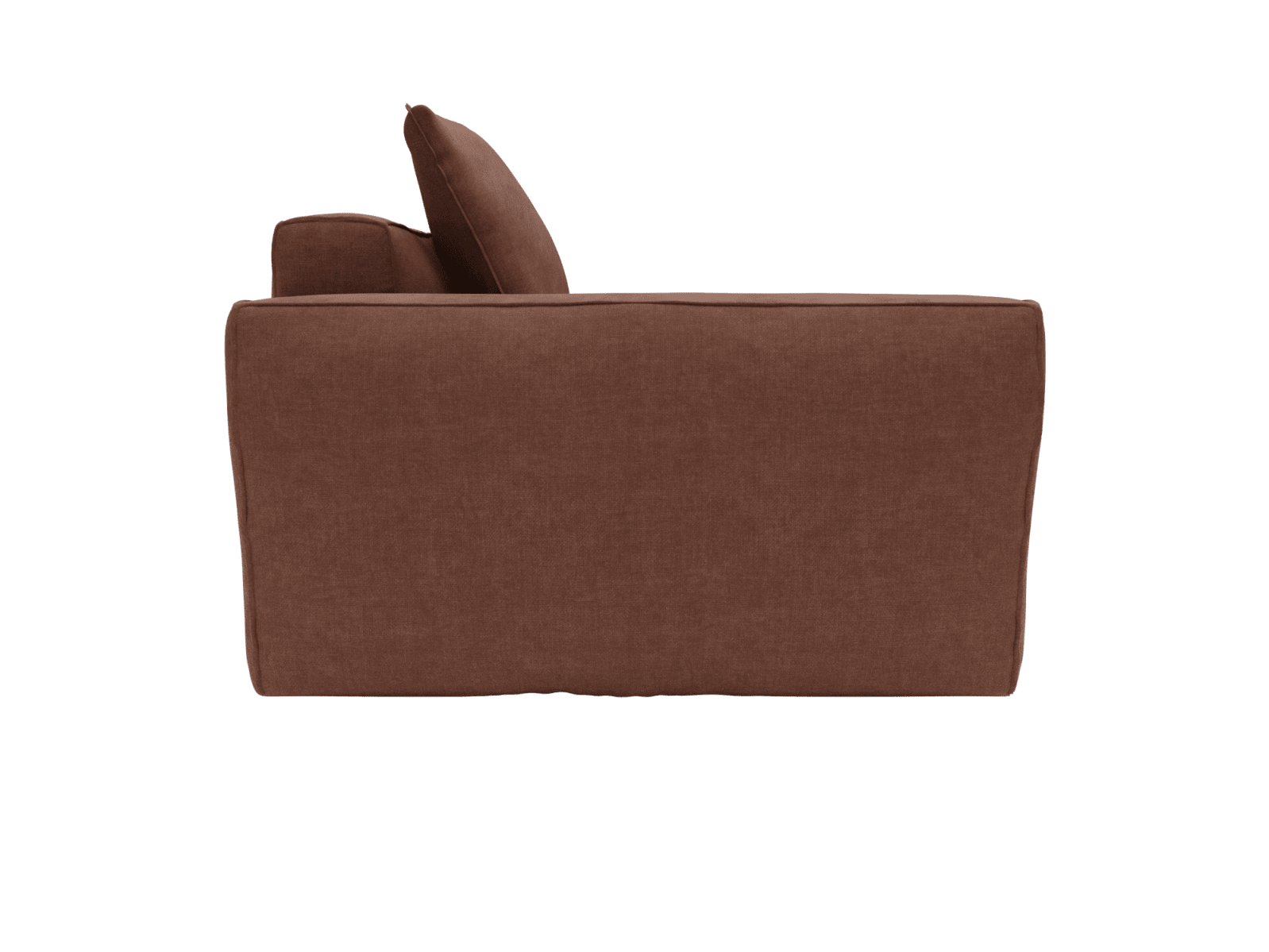Riley Apt Muse Rust Armchair color Muse Rust