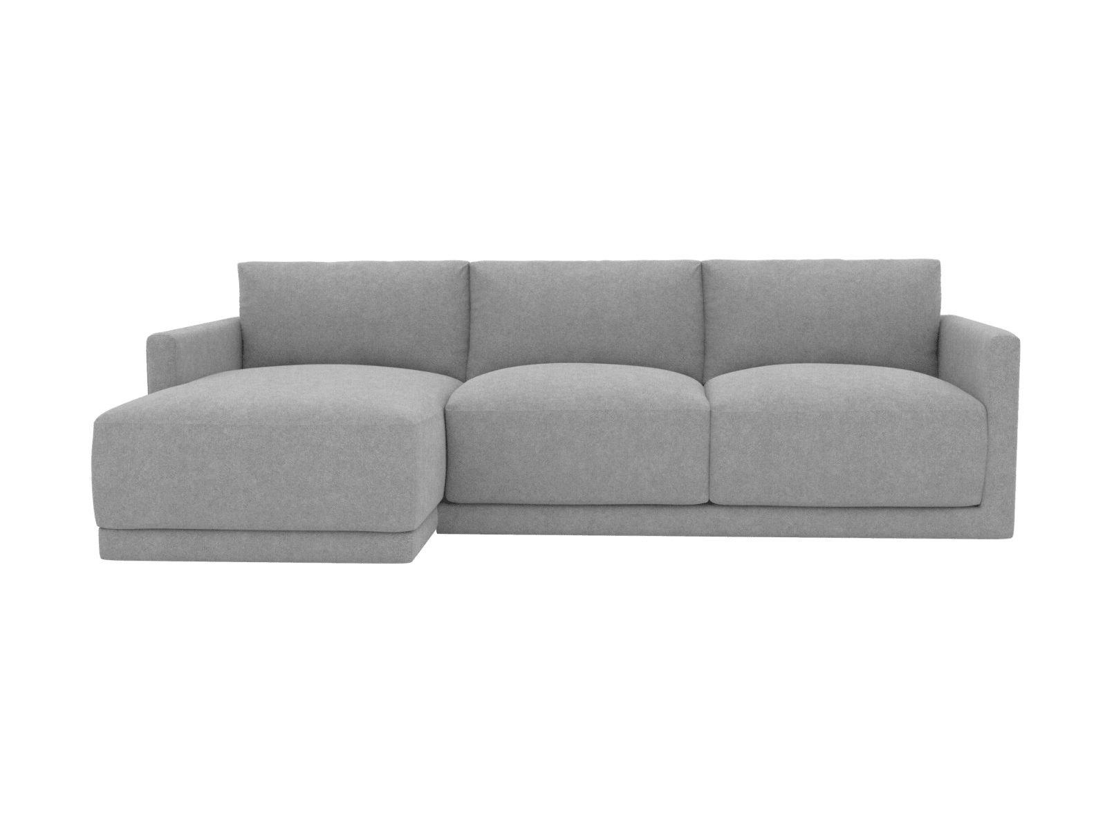 Haven Apt California Slate Chaise Sofa color California Slate