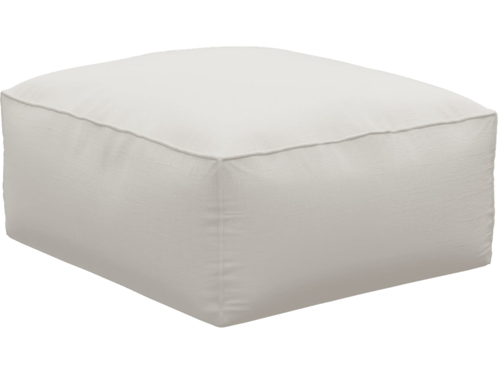 Riley Tribute Ice Modular Small Ottoman color Tribute Ice