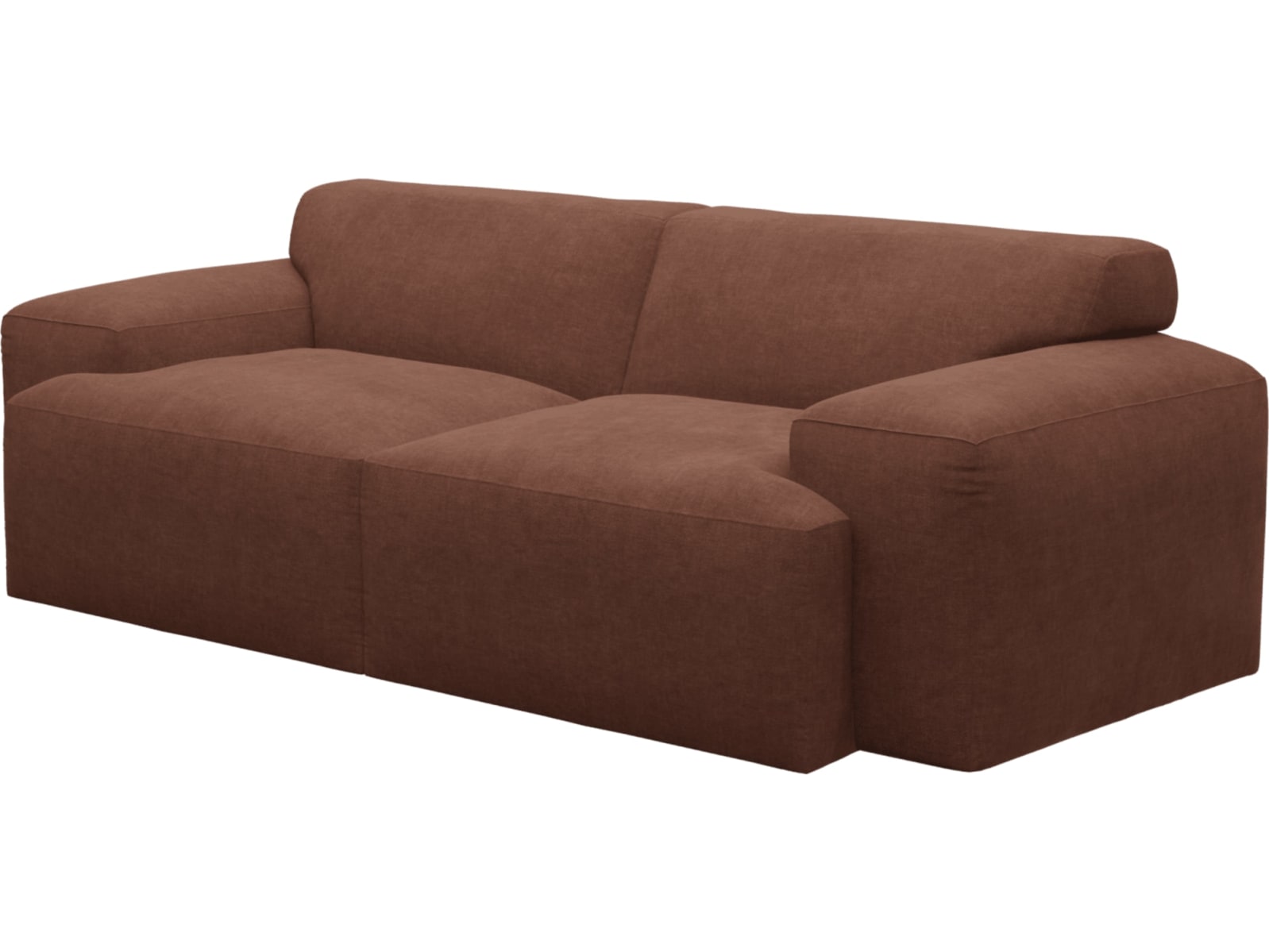 Copenhagen Muse Rust Sofa - 2 Seater color Muse Rust