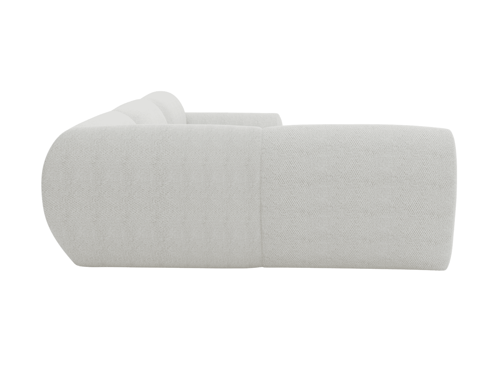 Malmo Kent Bisque Sofa - 4 Seater LAF Terminal color Kent Bisque