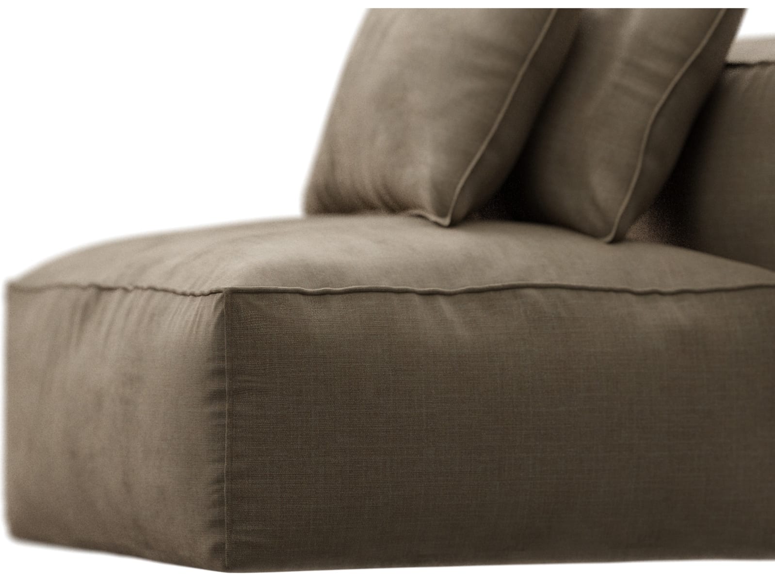 Riley Tribute Walnut Module Armless color Tribute Walnut