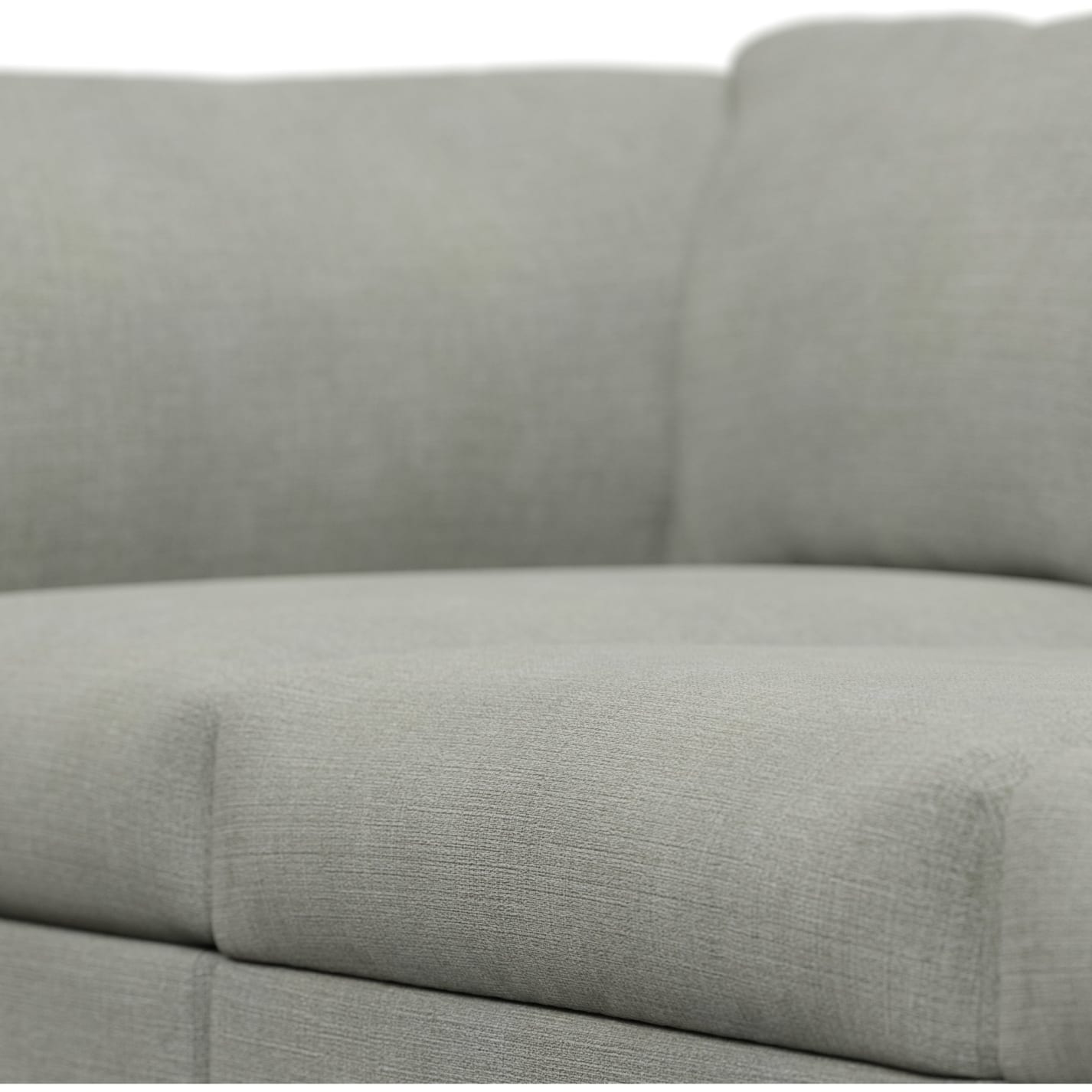 Finley Toorak Pebble Modular Sofa - 4 Seater color Toorak Pebble