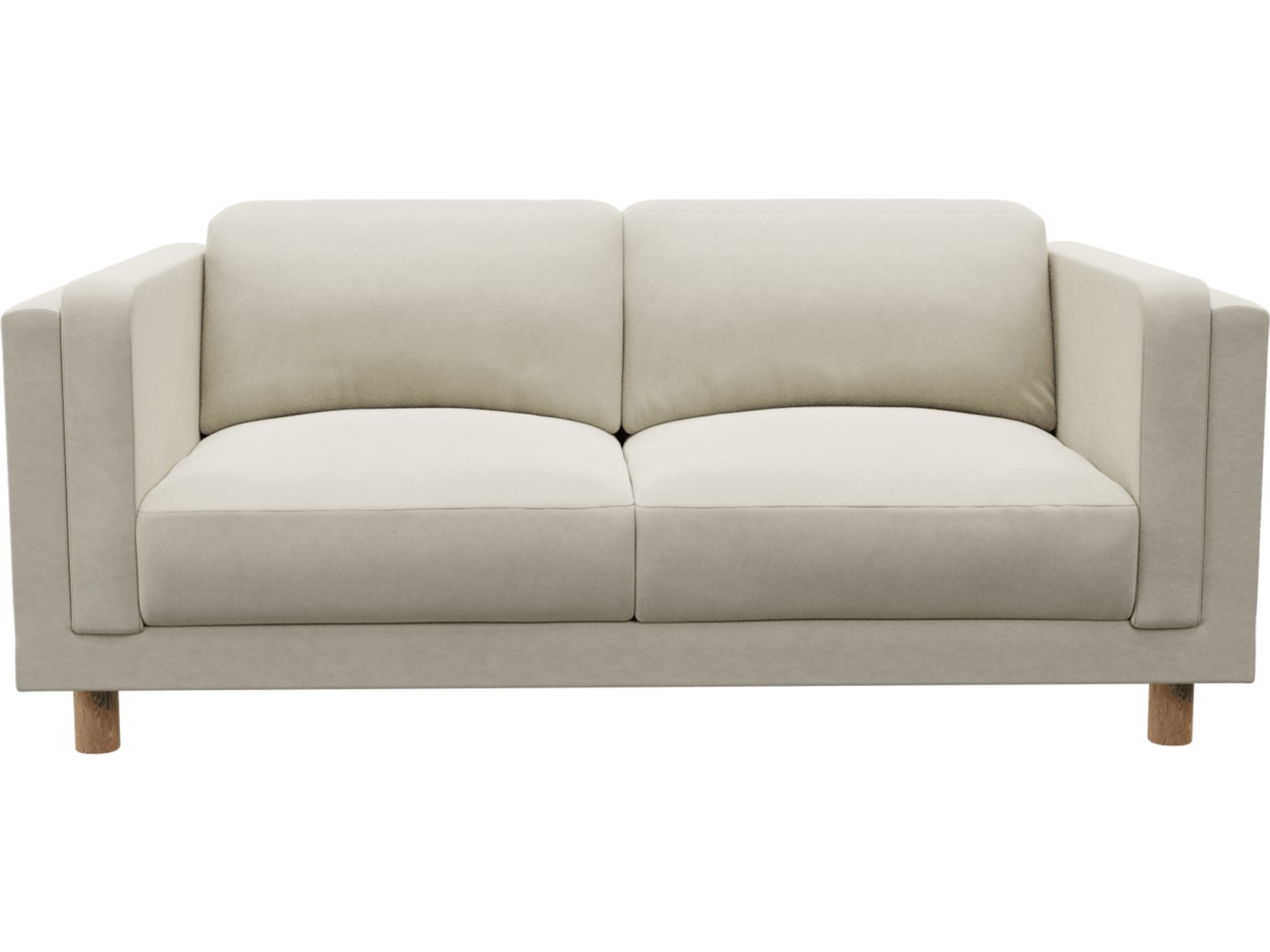 Hayes Muse Flax Sofa - 3 Seater color Muse Flax
