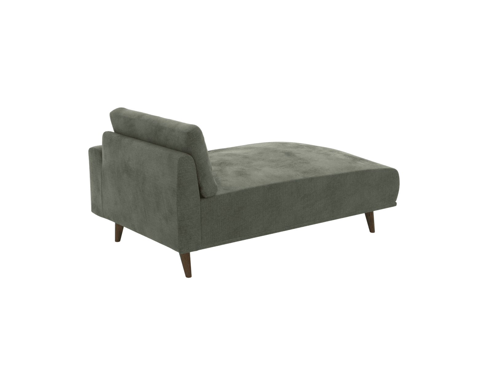 Dane Tribute Dark Jade Chaise Right Arm Facing Sofa Module color Tribute Dark Jade