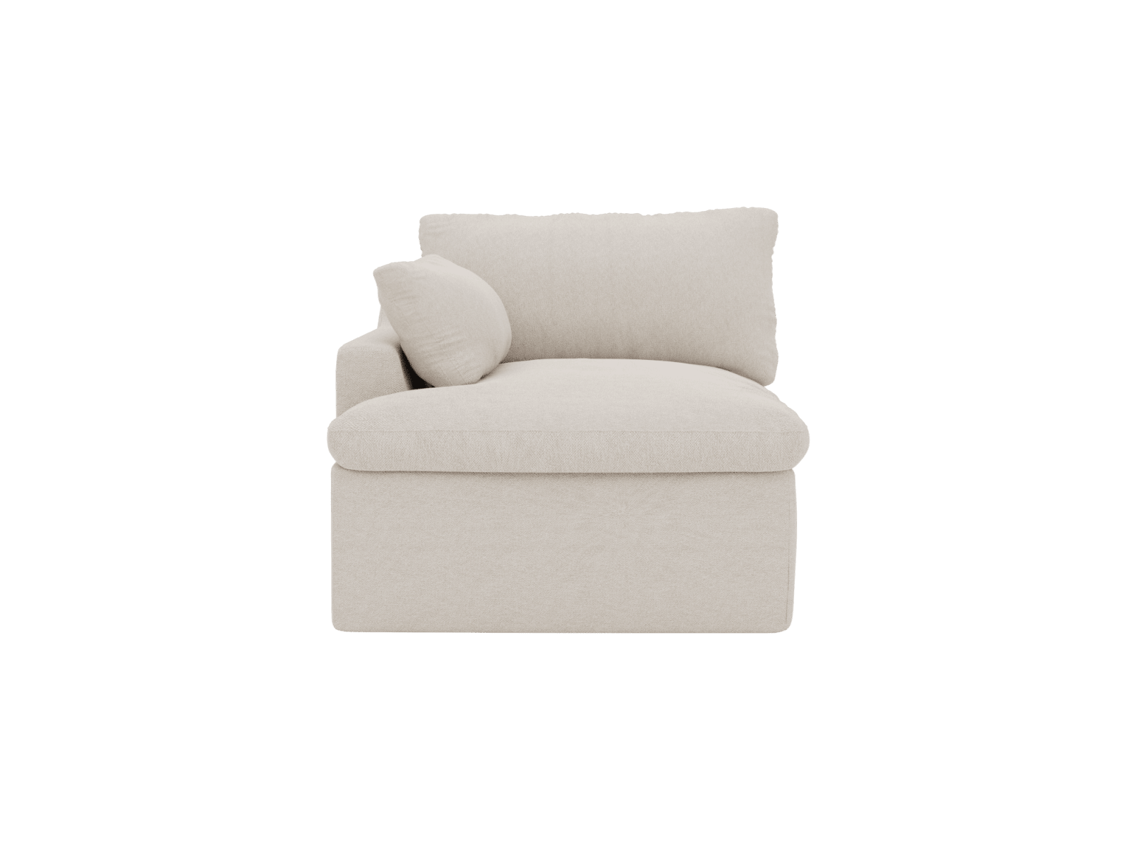 Retreat Noa Desert 1 Seat Left Arm Facing Sofa Module color Noa Desert