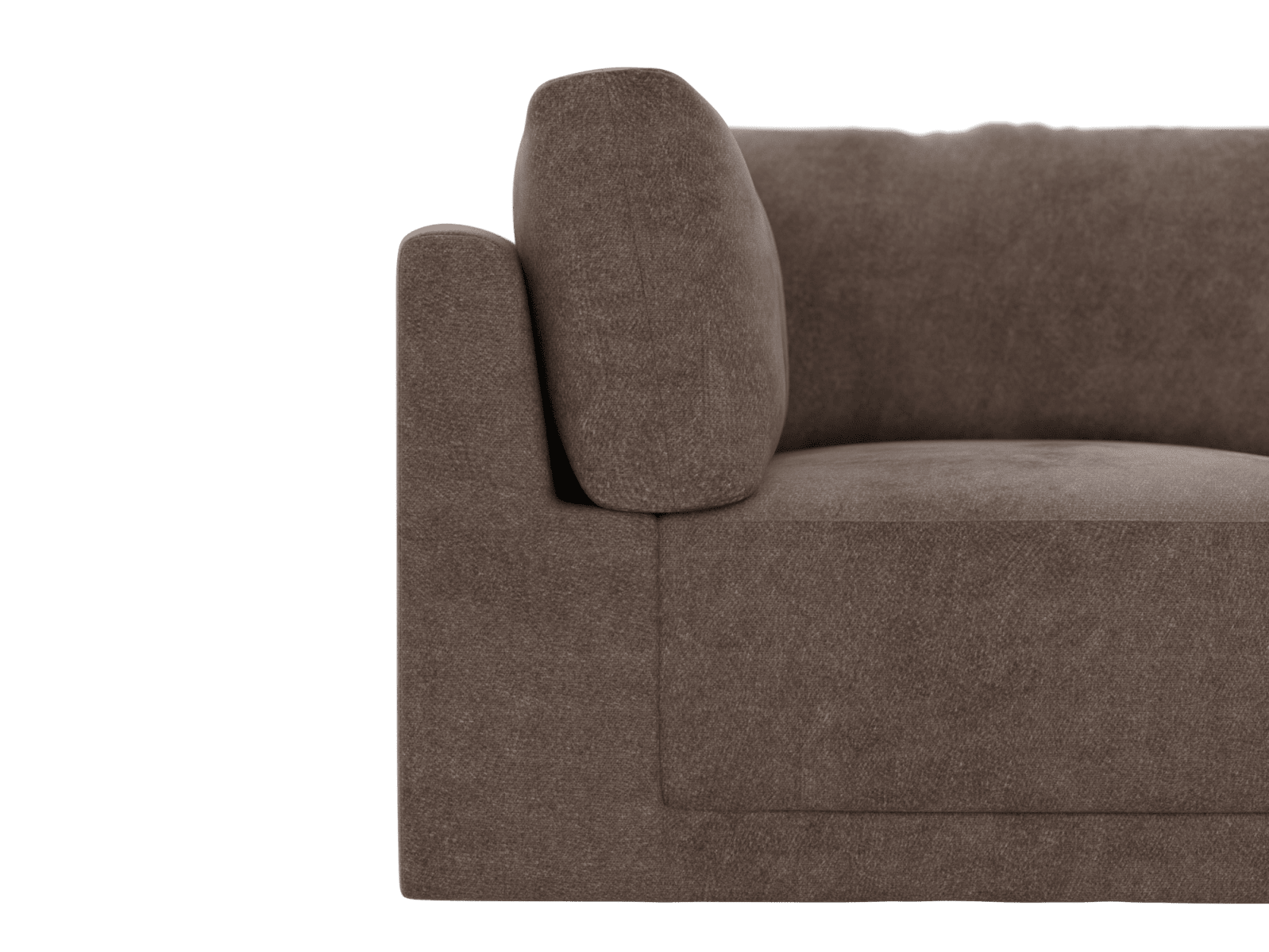 Haven Muse Mink Corner Sofa Module color Muse Mink