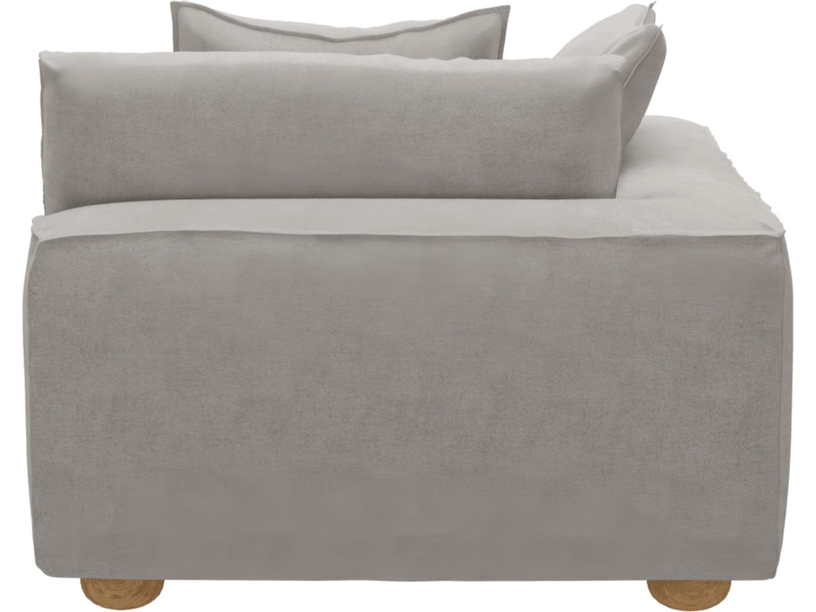 Tully Avon Mineral Chaise Left Arm Facing Module color Avon Mineral