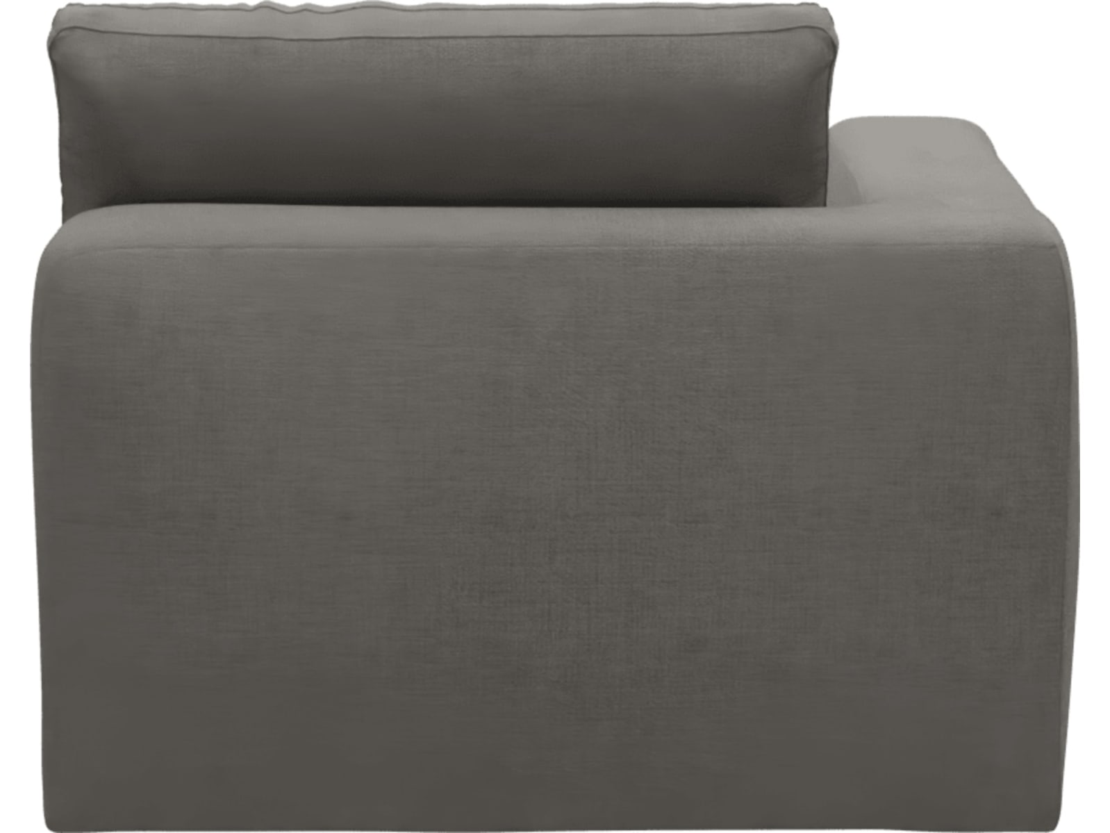Cloud Deep Chaise Left Module Isla Soft Grey color Isla Soft Grey