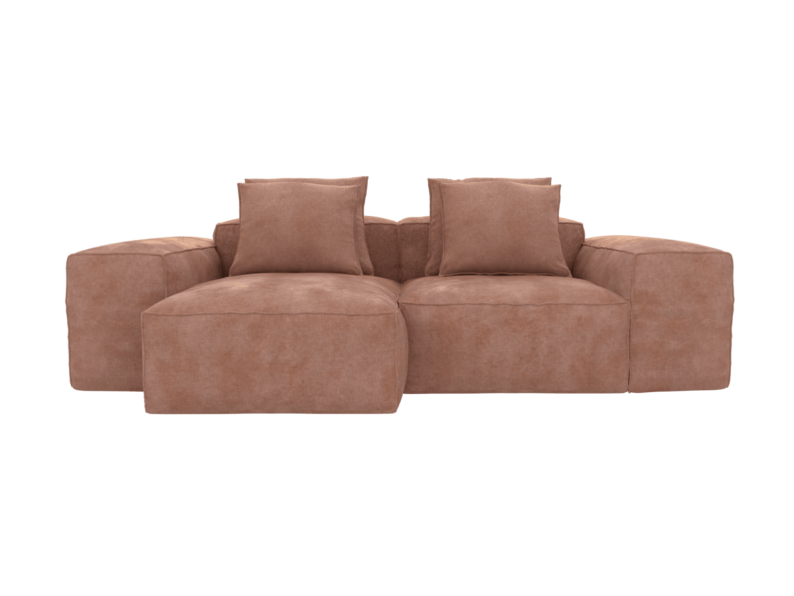 Riley Muse Dusk Modular Chaise Sofa - 2 Seater color Muse Dusk