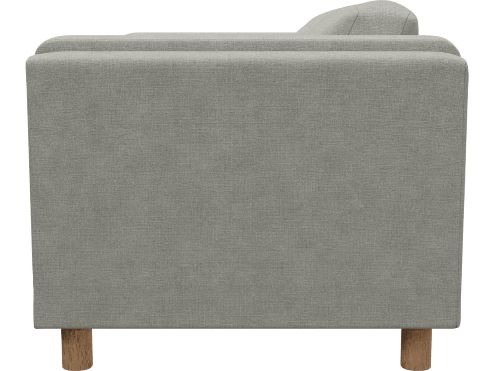 Hayes Toorak Pebble Sofa - 2 Seater color Toorak Pebble