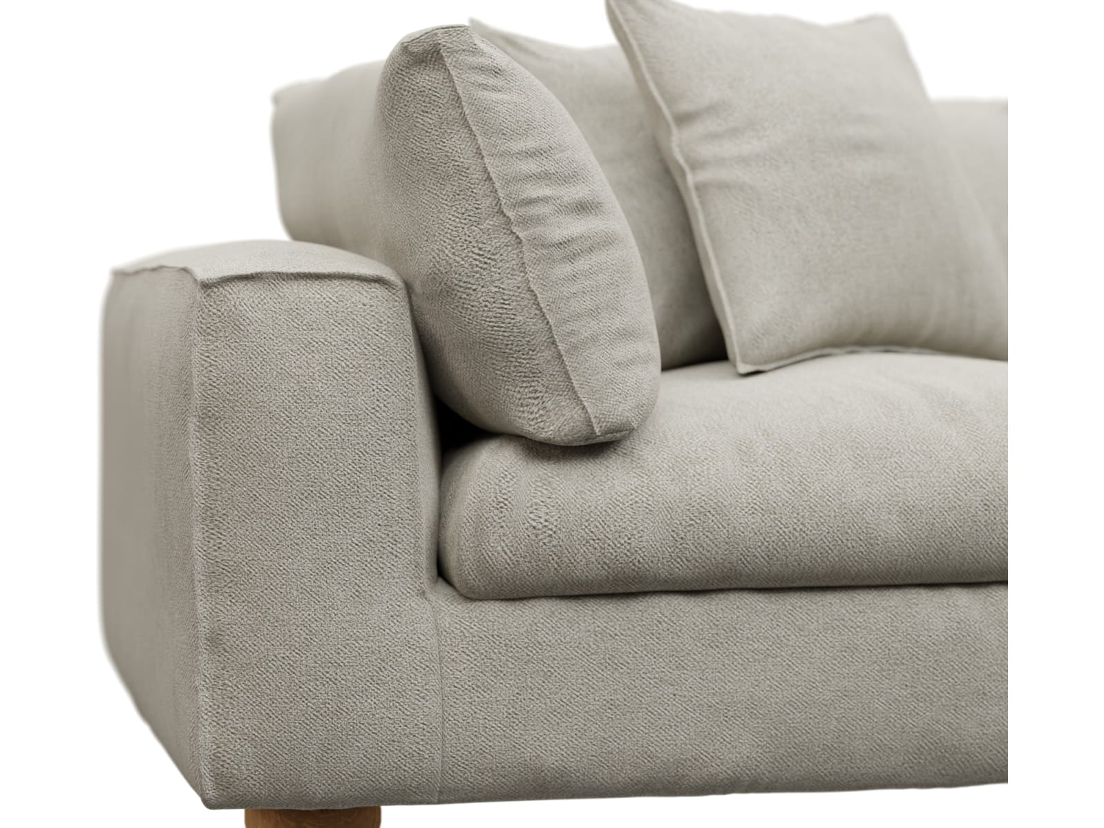 Tully Noa Desert Corner Sofa Chair Module color Noa Desert