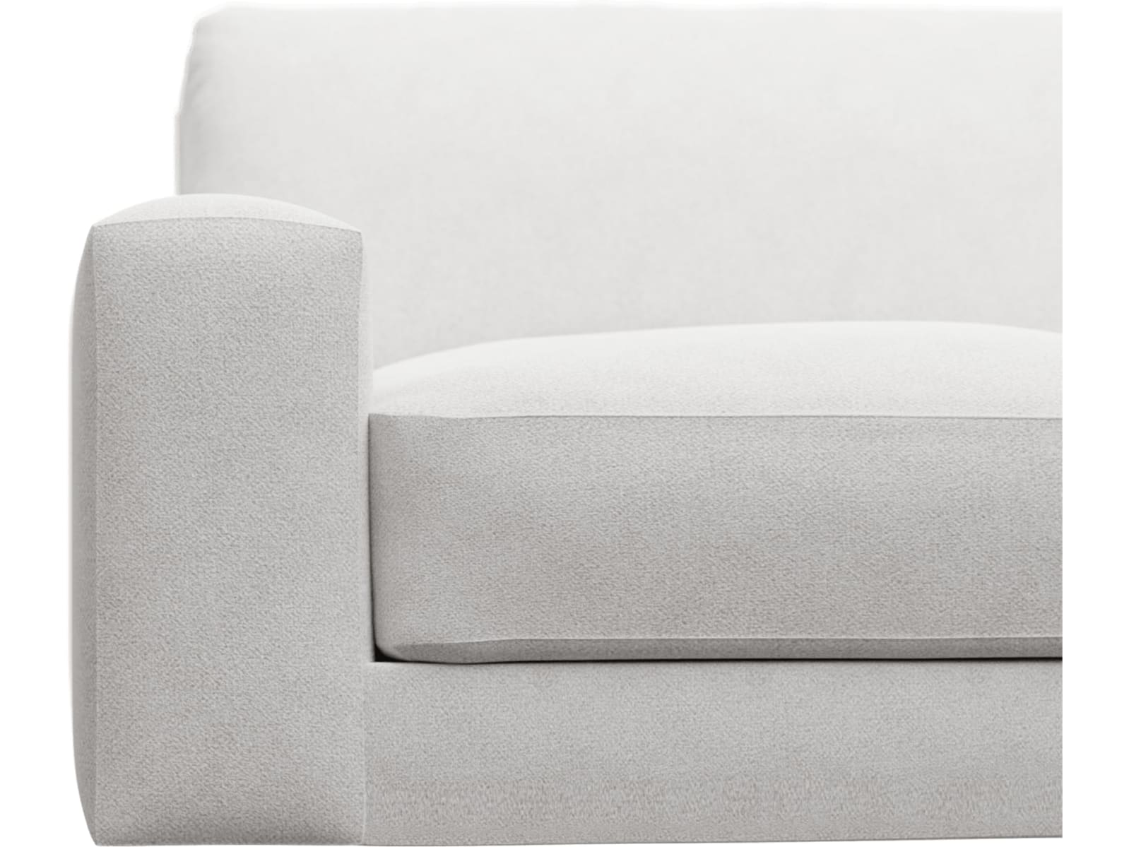 Monica Noa Fog Sofa - 2 Seater color Noa Fog