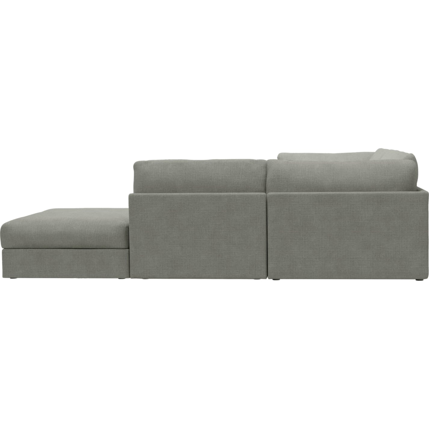 Finley Toorak Pebble Modular Sofa - 5 Seater RAF Terminal color Toorak Pebble