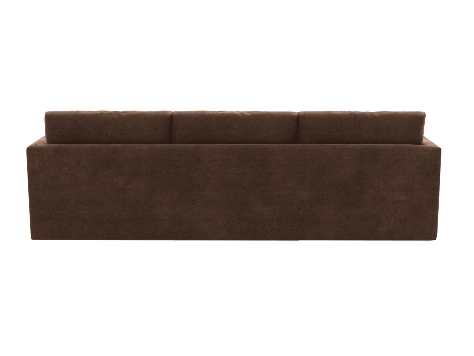 Haven Apt Muse Chocolate Chaise Sofa color Muse Chocolate