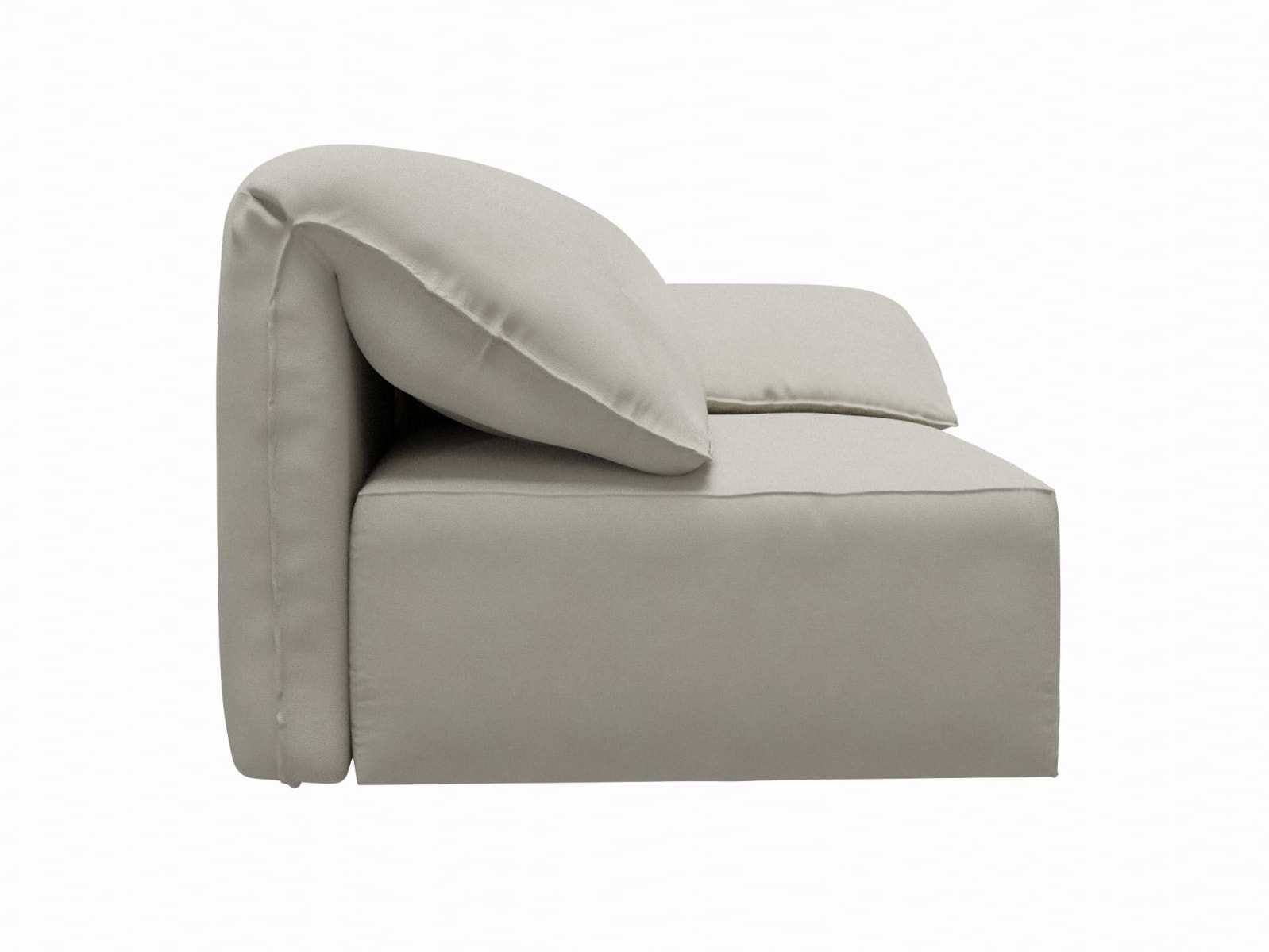 Clarence California Ivory 2 Seat Right Arm Facing Sofa Module color California Ivory