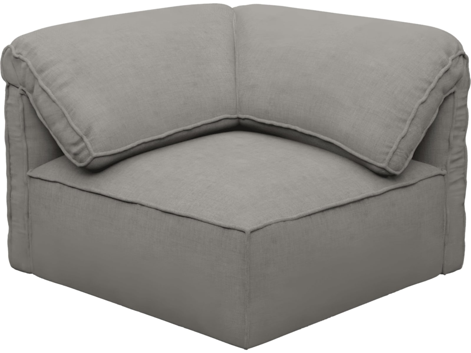 Kai Isla Soft Grey Universal Corner Module color Isla Soft Grey