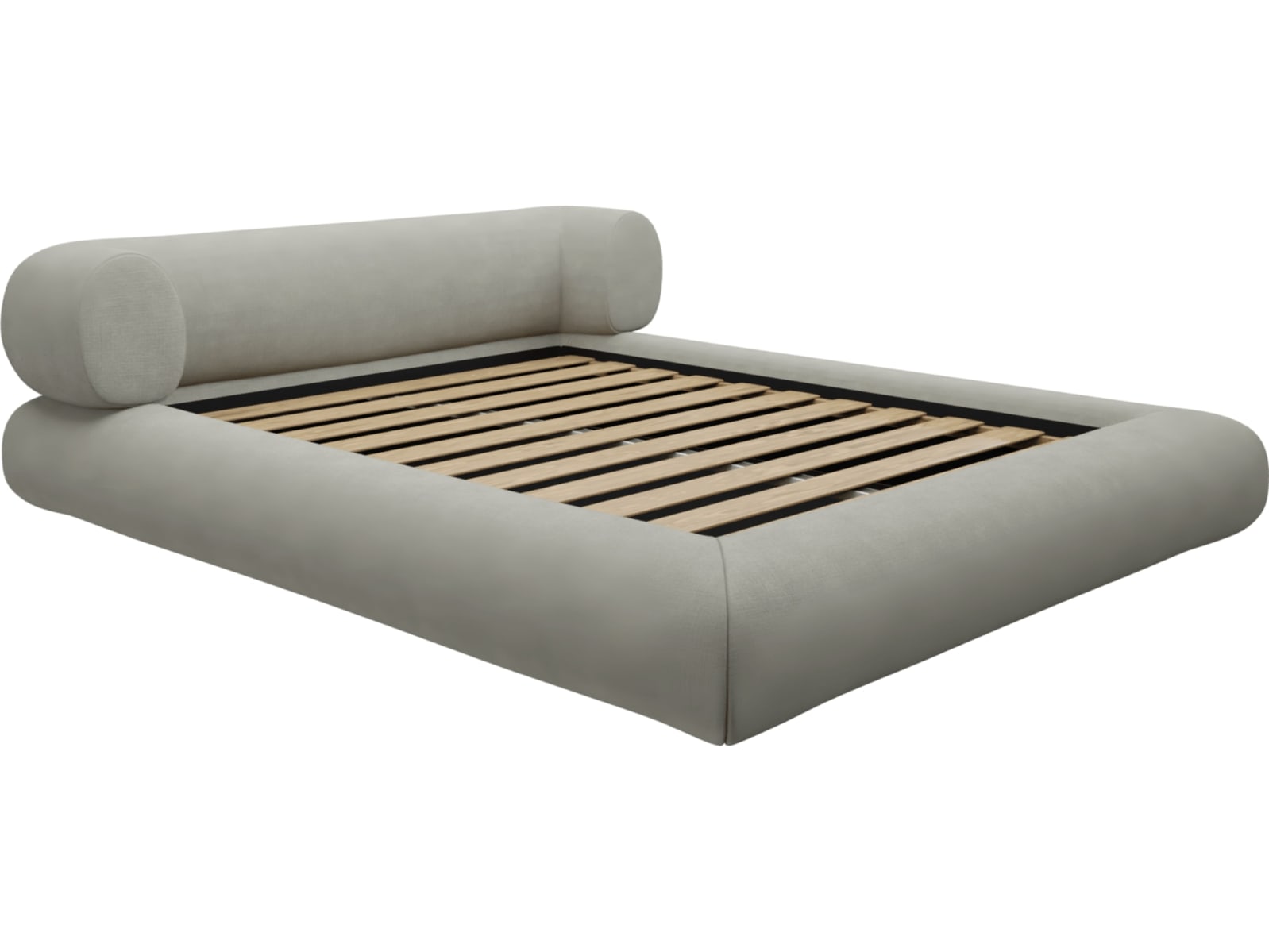 Frankie Bed Toorak Pebble color Toorak Pebble