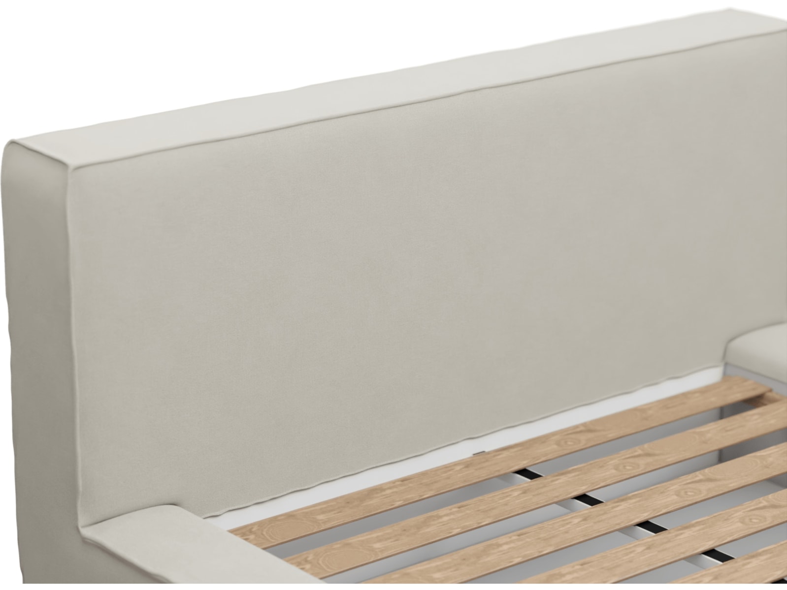 Riley Bed Frame California Ivory color California Ivory
