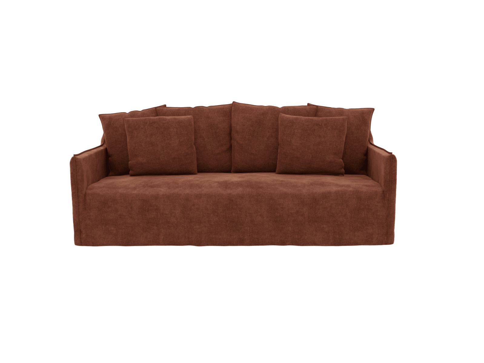 Como Muse Rust Sofa -  3 Seater color Muse Rust