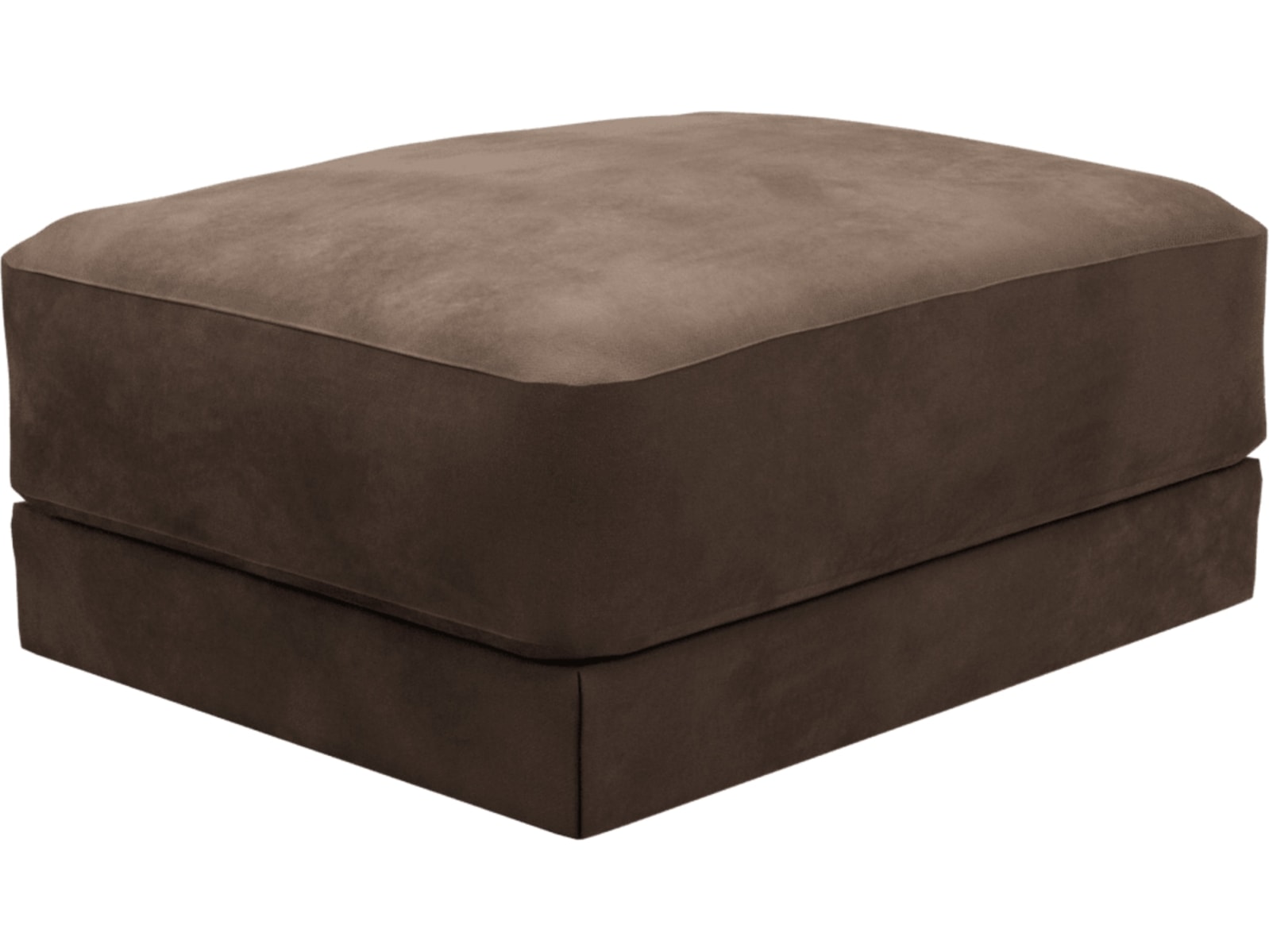 Monica Muse Chocolate Ottoman color Muse Chocolate