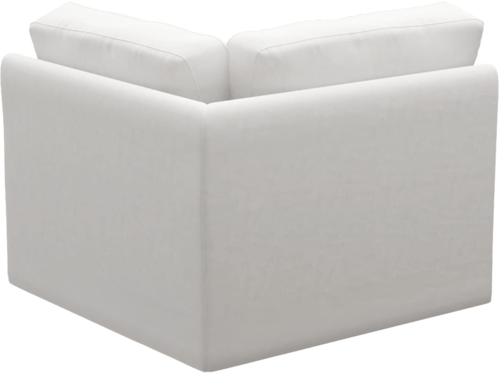 Monica Muse Frost Corner Sofa Chair Module color Muse Frost