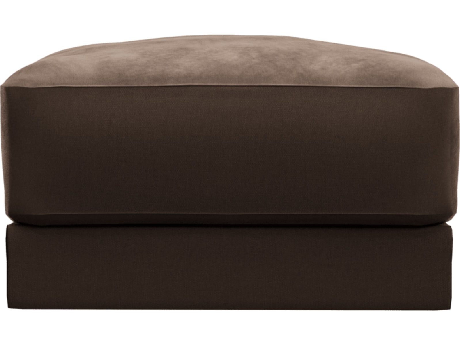 Monica Muse Chocolate Ottoman color Muse Chocolate