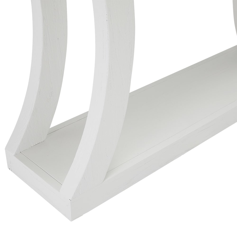 Bowen Console Table White color White