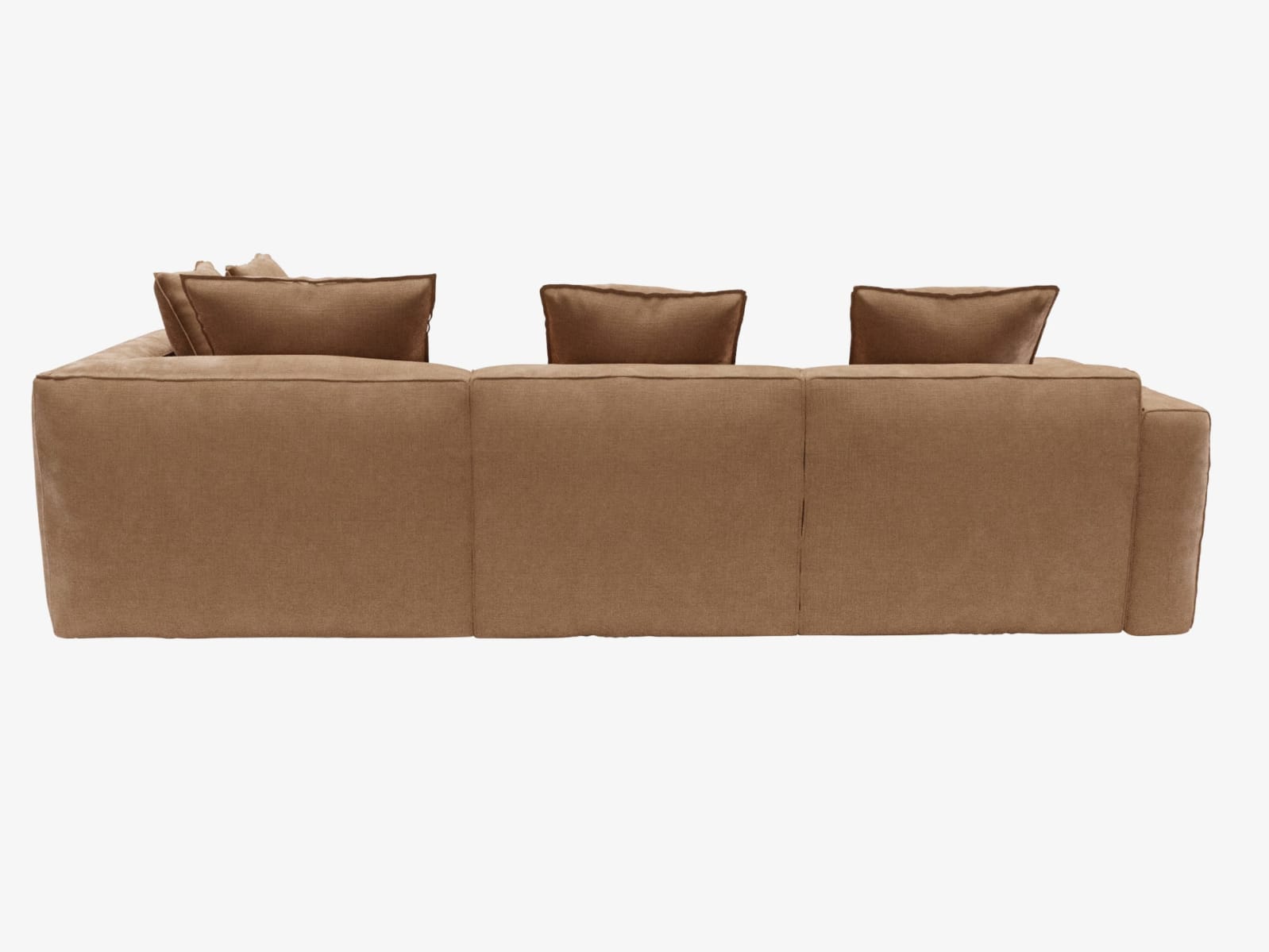 Riley Apt Tribute Chestnut Corner Sofa - 4 Seater RAF Terminal color Tribute Chestnut