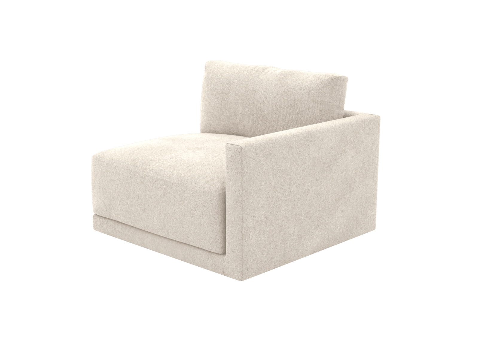 Haven Avon Mineral Right Arm Facing Sofa Module color Avon Mineral