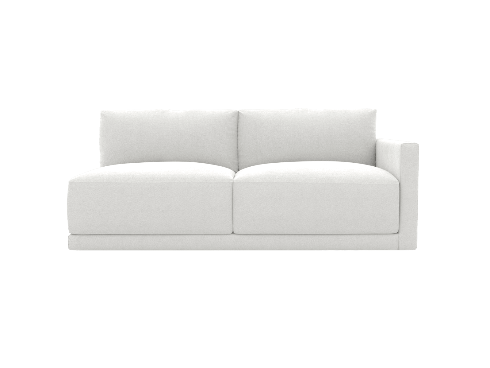Haven Muse Frost 3 Seater Right Arm Facing Sofa Module color Muse Frost